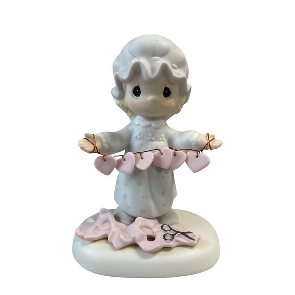 Precious Moments Figurine "You Have Touched So Many Hearts" Samuel J. Butcher - Picture 1 of 5